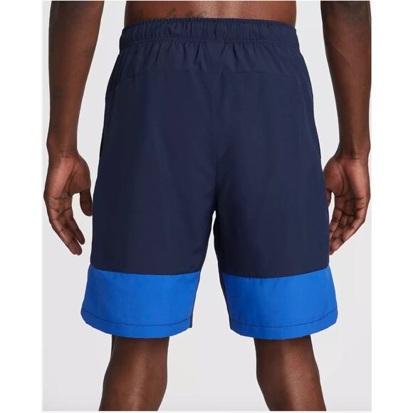 Nike Men Size XXL 9" Obsidian Game Royal Dri-FIT Woven Training Shorts DM6617 - Picture 2 of 10